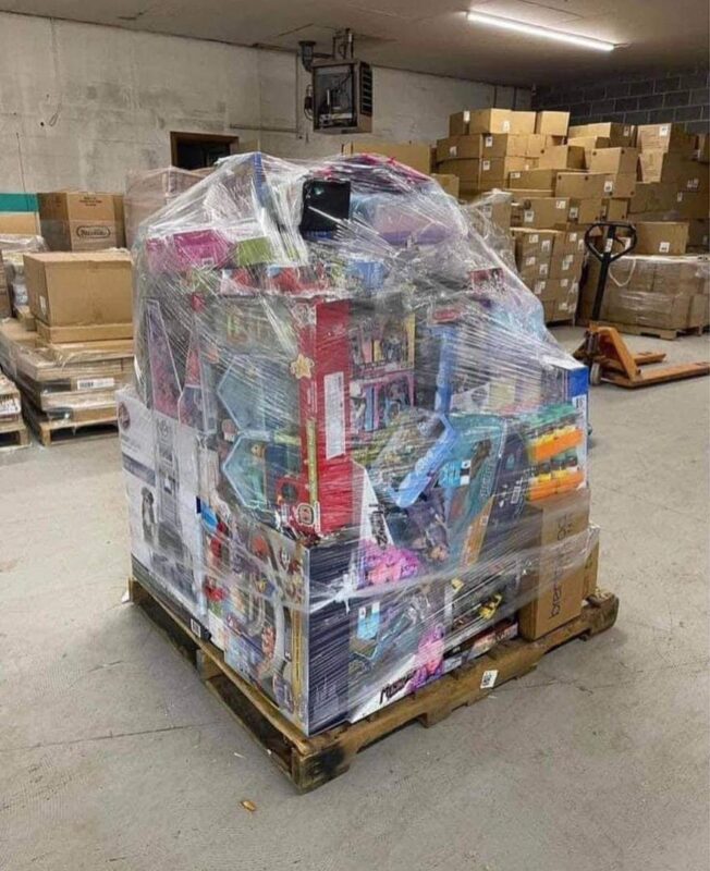 mixed toy pallets