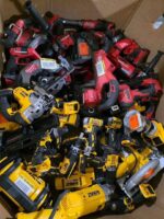 tool pallets for sale with 50–90 mixed hand and power tools