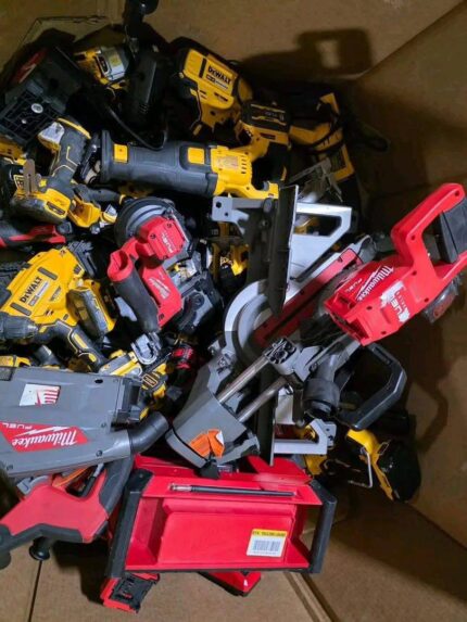tool pallets for sale with 50–90 mixed hand and power tools