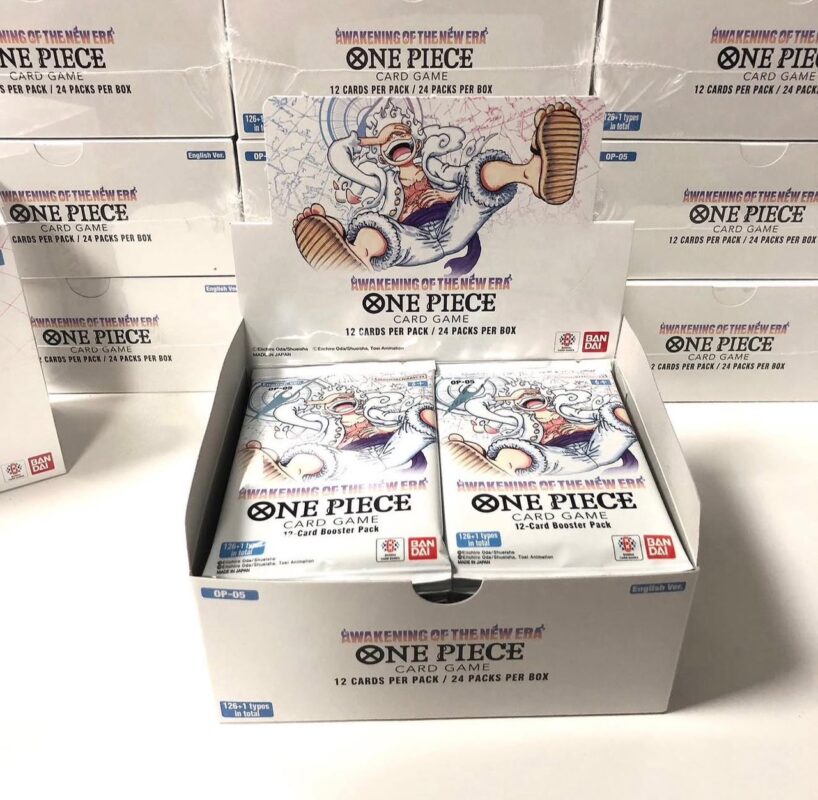 One Piece OP-05 Awakening of the New Era booster boxes English version
